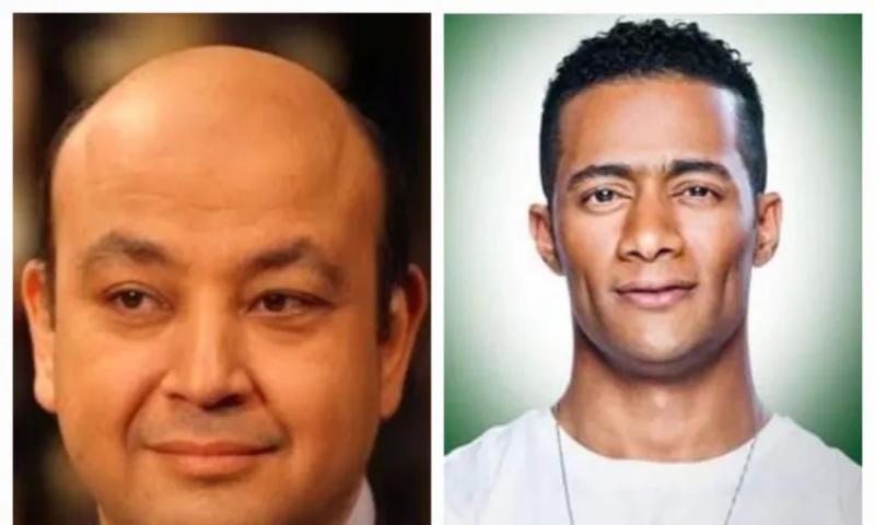 محمد رمضان وعمرو أديب