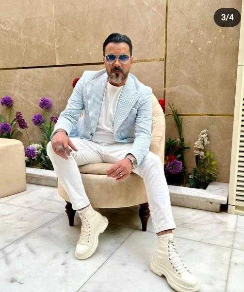 محمد رجب ينشر صور من كواليس مسلسل «الونش»