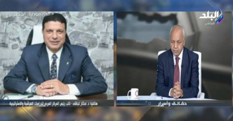 مختار غباشي: «تكاتف المواطن مع الإرادة السياسية ضروري لعبور المرحلة الراهنة»