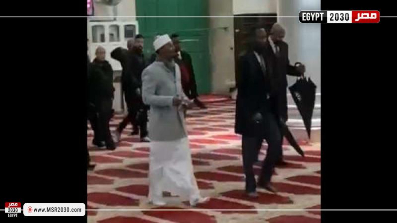رئيس تشاد يصلي في المسجد الأقصى
