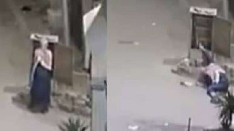 جانب من الحادث 