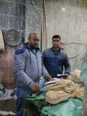 ضبط 25 ألف قطعة حلوى داخل مصنع وتحرير 17 محضر مخالفات للمخابز بالبحيرة