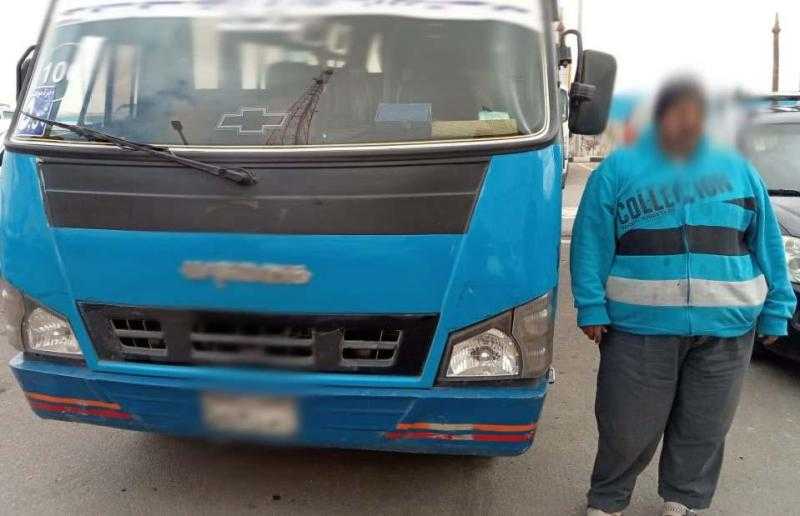 ضبط سائق أتوبيس نقل جماعي لسيره عكس الاتجاه في شبرا الخيمة