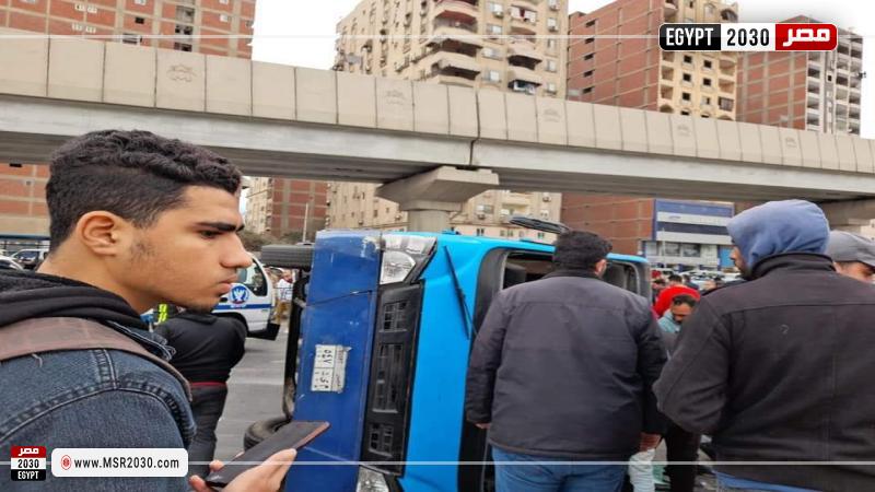 انقلاب أتوبيس نقل عام