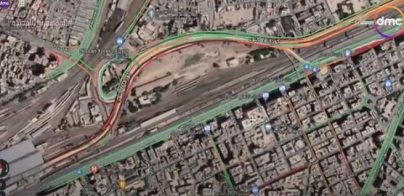 تفاصيل الحالة المرورية عبر «جوجل ماب».. فيديو