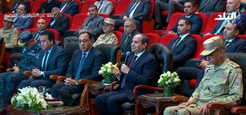 تعليق قوي من السيسي على جشع التجار.. ماذا قال؟ «فيديو»