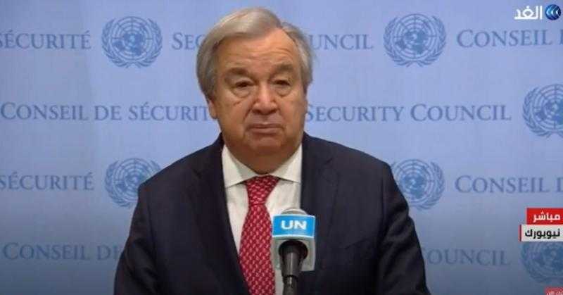 الأمين العام للأمم المتحدة عن زلزال تركيا وسوريا: «كابوس وخراب على الشعوب» - فيديو