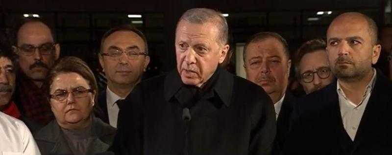 أردوغان: 10 آلاف ليرة تركية لكل أسرة تضررت من الزلزال - فيديو