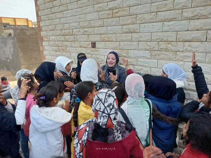 الشباب والرياضة تطلق قوافل حياة كريمة في الشيخ زويد بشمال سيناء