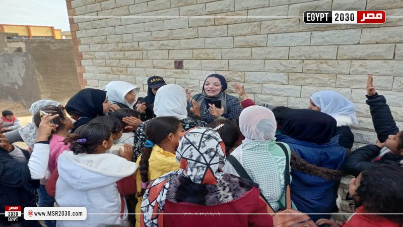 الشباب والرياضة تطلق قوافل حياة كريمة في الشيخ زويد بمحافظة شمال سيناء