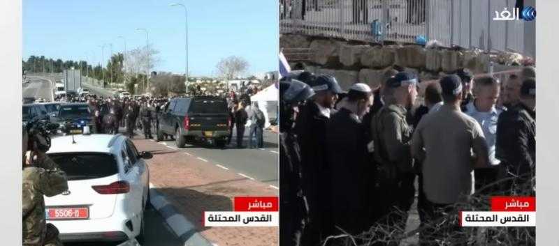 شاهد.. الأمن الإسرائيلي يطوق مسرح عملية الدهس في القدس