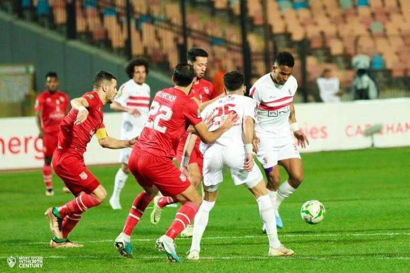 تعادل سلبي في الشوط الأول بين الزمالك وشباب بلوزداد
