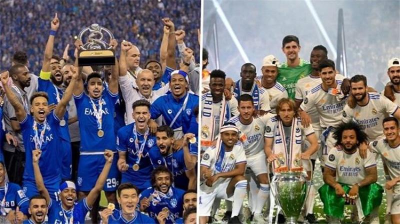 الهلال وريال مدريد