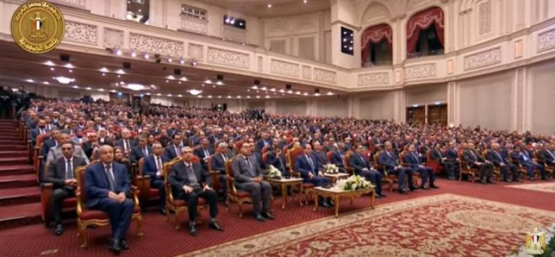 السيسي يشاهد فيلما تسجيليا عن معرض ومؤتمر «إيجبس 2023».. فيديو