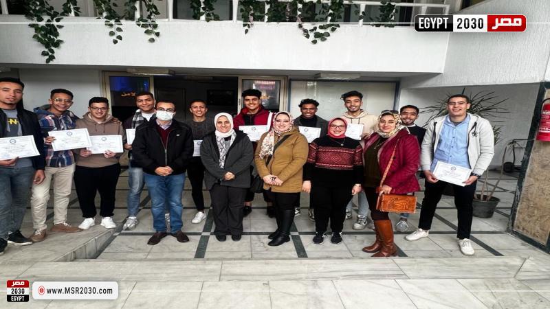 ختام التدريب العملي لطلاب بترول مطروح