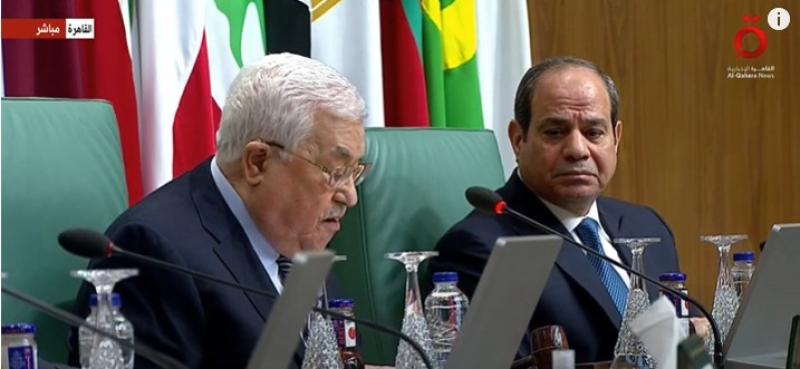 الرئيس الفلسطيني: نقدر دعم مصر المتواصل للقضية الفلسطينية ونضال شعبنا