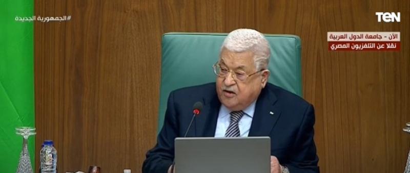 أبو مازن: الشعب الفلسطيني يواجه أبشع أشكال العدوان والاضطهاد في القدس المحتلة