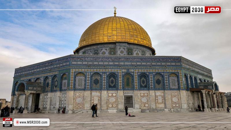 مسجد قبة الصخرة بالقدس-أرشيفية