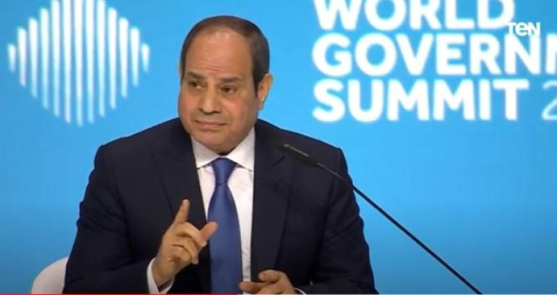 السيسي: «محدش نجى من 2011 غير مصر».. فيديو