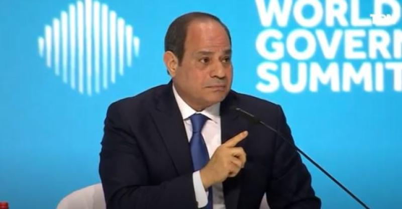 السيسي: «قولت لرئيس الإمارات علشان خاطر ربنا ساعدوا سوريا».. فيديو