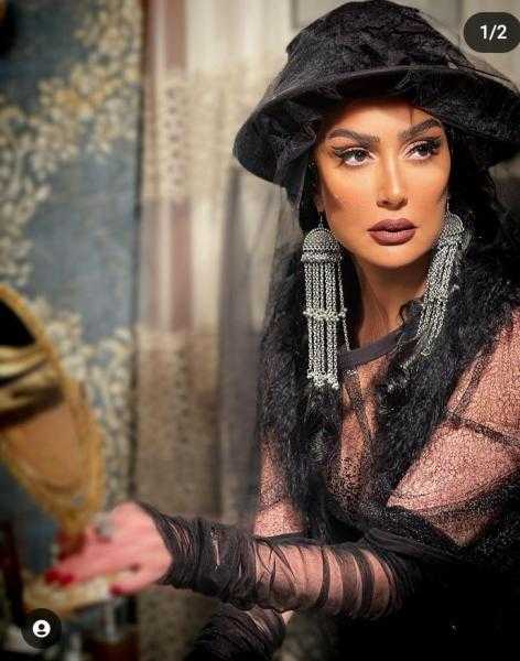 بألوان ترابية.. غادة عبد الرازق بمكياج ناعم بلمسات خبير التجميل علاء التونسي