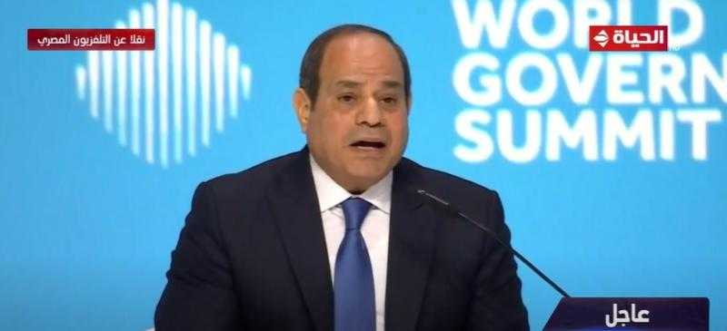 السيسي: مصر تحتاج إلى تريليون دولار موازنة كل عام - فيديو
