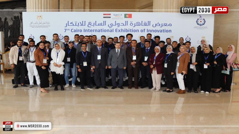 رئيس جامعة مطروح يشارك في افتتاح معرض القاهرة الدولي السابع للابتكار