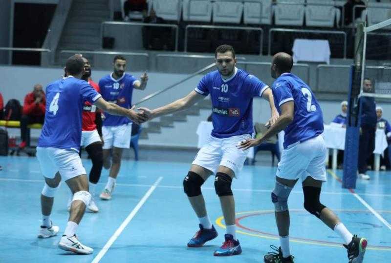 «رجال طائرة الأهلي» يفوز على طلائع الجيش ويتأهل لنهائي كأس السوبر