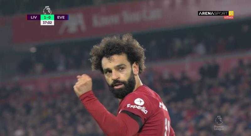 محمد صلاح يحقق رقمًا تاريخيًا مع ليفربول بعد هدفه أمام إيفرتون