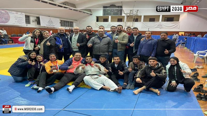 طلاب طنطا يحصدون 8 ميداليات متنوعة ببطولتي الجودو والكاراتيه للجامعات