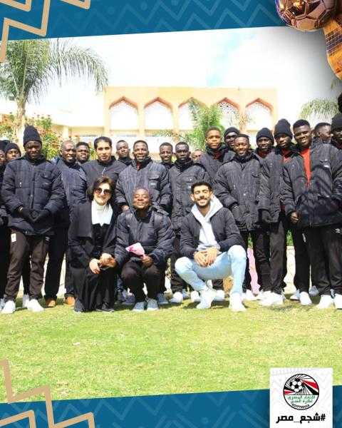 بعثة منتخب أوغندا للشباب تصل لمقر إقامتها في الإسماعيلية