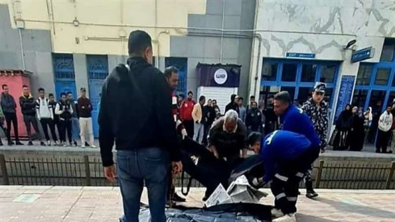 جانب من الحادث 