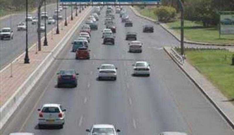 غلق كلي لطريق الأوتوستراد في اتجاه واحد لتنفيذ مشروع القطار الكهربائي السريع