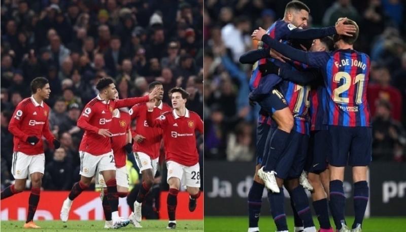 برشلونة ومانشستر يونايتد