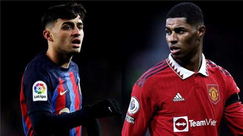موعد مباراة برشلونة ومانشستر يونايتد في الدوري الأوروبي والقنوات الناقلة