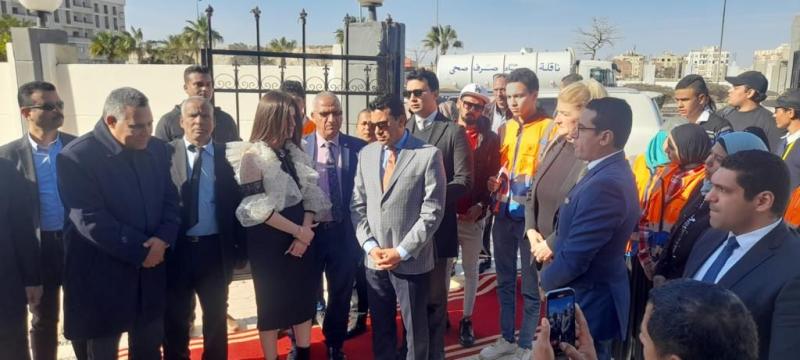 وزير الرياضة يفتتح المركز الطبي الرياضي بالغردقة