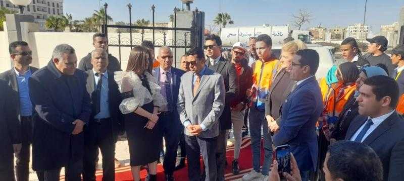 وزير الرياضة يفتتح المركز الطبي الرياضي بالغردقة