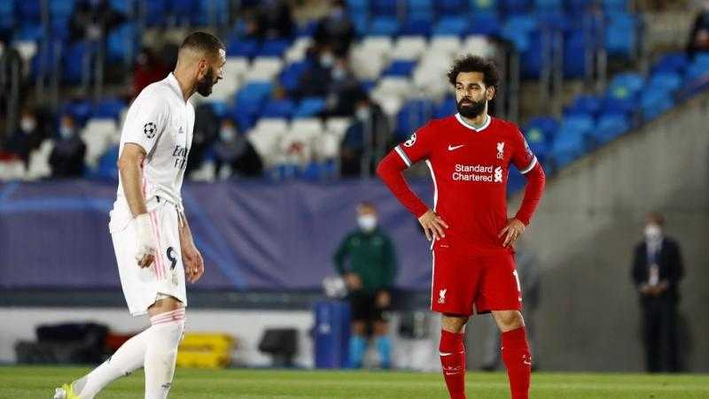 شاهد .. هجوم جماهير ليفربول فجرا على فندق إقامة ريال مدريد