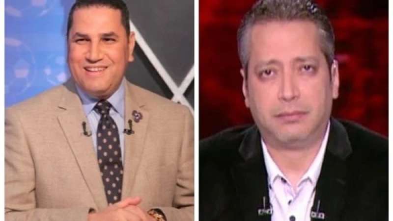 الإعلامي تامر أمين وعبد الناصر زيدان 