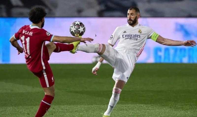بث مباشر.. مباراة ريال مدريد وليفربول في دوري أبطال أوروبا