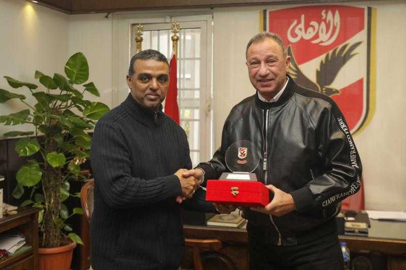 الخطيب يستقبل وفد جمعية رعاية الرياضيين بمكة
