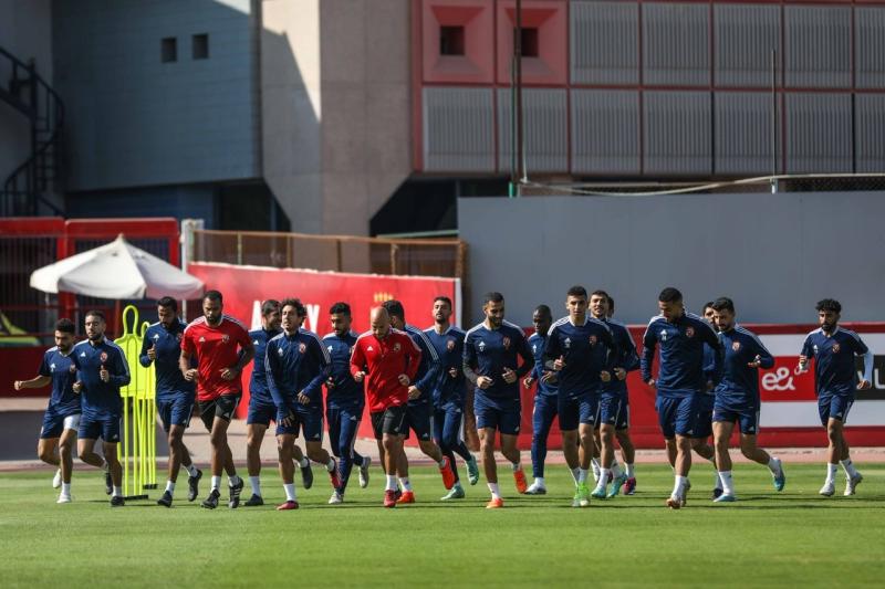 كواليس مران الأهلي استعدادًا لمباراة صن داونز بدوري أبطال إفريقيا