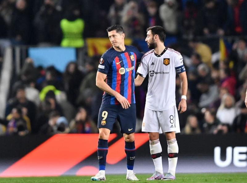 برشلونة ومانشستر يونايتد