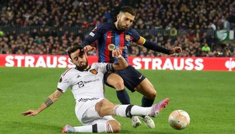 التشكيل الرسمي لمباراة مانشستر يونايتد وبرشلونة