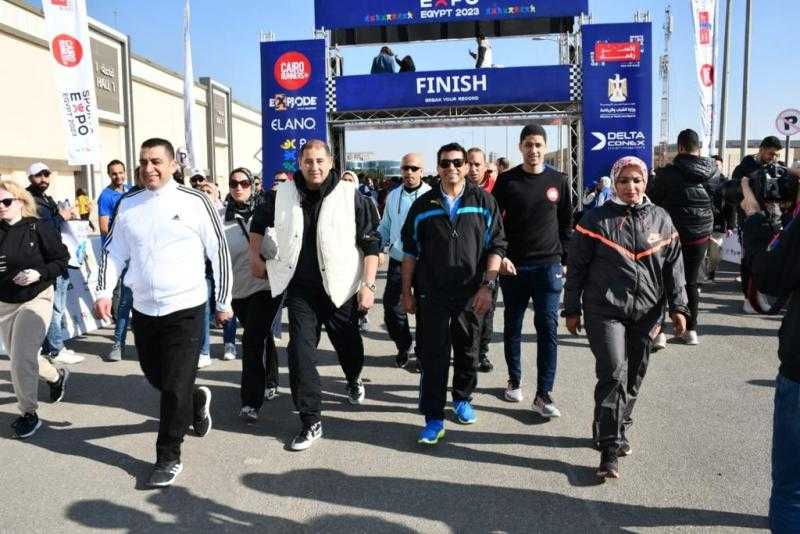 وزير الرياضة يقود «ماراثون رياضي» ضمن فعاليات ”سبورتس إكسبو”