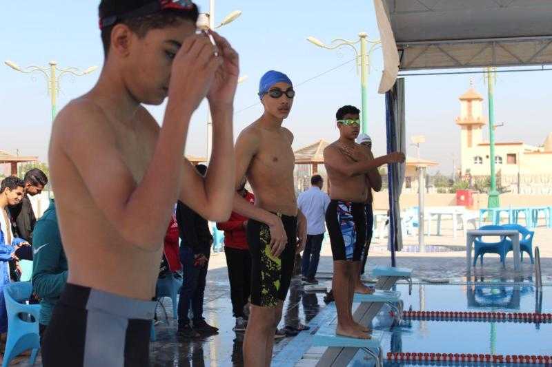 يحيى قنديل يتوج بالمركز الأول في بطولة كأس مصر للسباحة