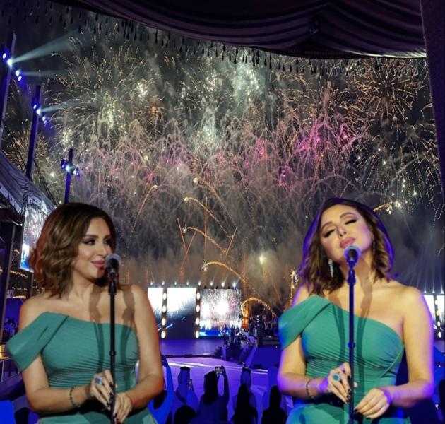 سماء الدوحة تحتفل بأنغام في حفل وضعته صوت مصر في صدارة «التريند»