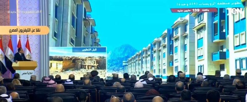 مدبولي: تنفيذ 17 تجمع تنموي بتكلفة 6 مليارات جينه في سيناء.. «فيديو»