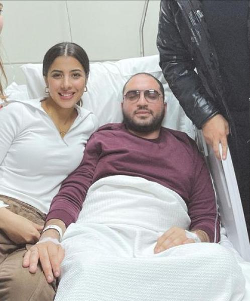 نجل محمد ثروت وخطيبته