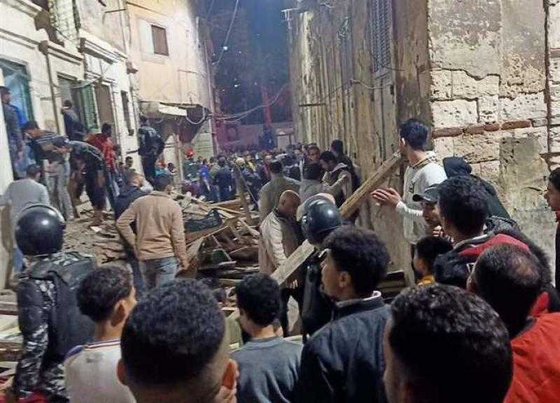 قرار عاجل من نيابة الجمرك بالإسكندرية بشأن حادث العقار المنهار